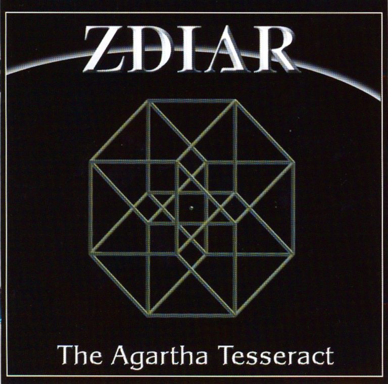 Zdiar Album Cover - The Agartha Tesseract